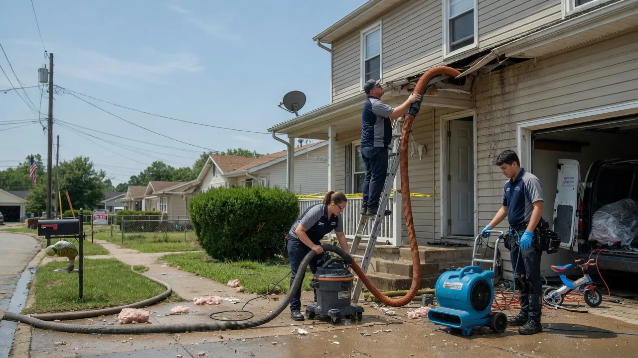 Water Damage Restoration in Theriot, LA near me